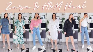 ZARA &amp; H&amp;M HAUL | NEW-IN Spring 2020 | Try-On HAUL | Ceryn Lawless