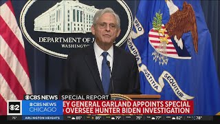 U.S. Attorney General Garland appoints David Weiss as special counsel in Hunter Biden investigation