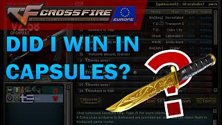 Did I Win A Weapon From The Capsule Shop In CrossFire EU