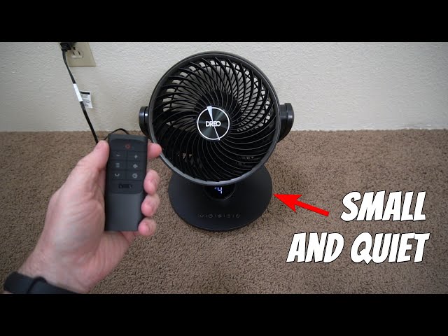 Dreo Oscillating Fan for Bedroom - 9 Inch Quiet Table Fan Review class=