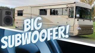 Big Subwoofer in my RV BASS!! by Brian's RV Videos 1,988 views 10 months ago 8 minutes, 8 seconds