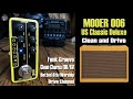 MOOER 006 Clean & Drive | US Classic Deluxe + Zoom G1 Four Effects