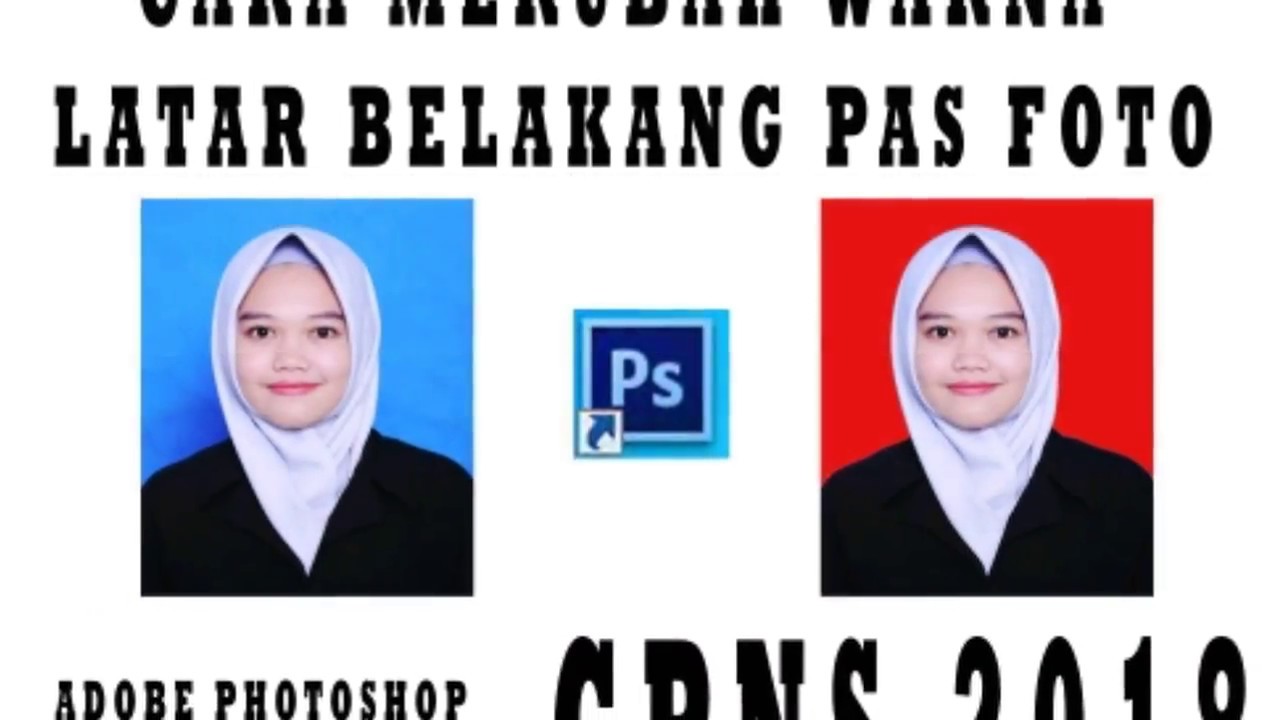 Cara Merubah Foto Latar Merah 