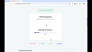 Mts Dönüştürücü Ücretsiz Online Mtsi Mp4, Avi, Mov, Mkv, Webme Çevir Aracı