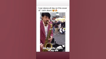Thumbnail of Calm down song |daniele vitale sax #shorts