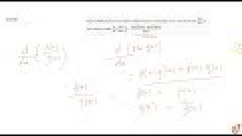 If `f(x)a n dg(f)` are two differentiable functions and `g(x)!=0` , then show trht `(f(x))/(g(x)...