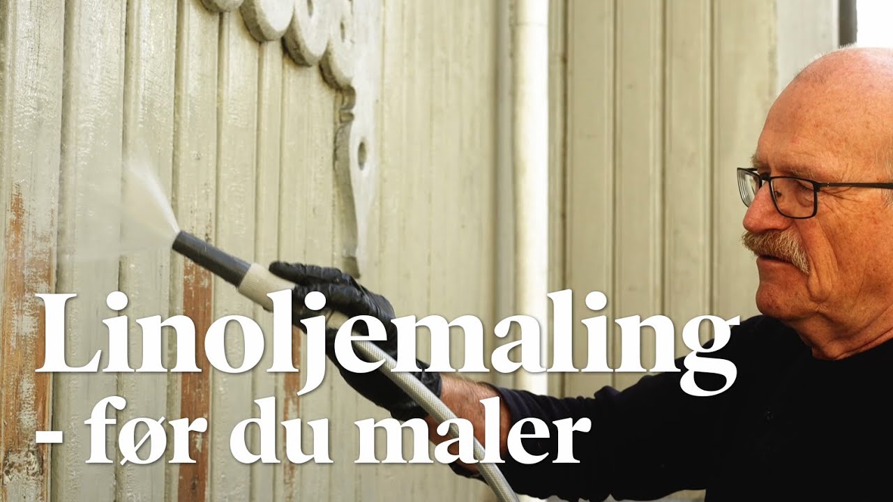 Linoljemaling: Før du maler!