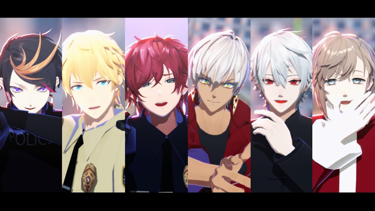 【にじさんじMMD】DROPSでエンヴィキャットウォーク【ローレン・イロアス/エクス・アルビオ/闇ノシュウ/葛葉/叶/イブラヒム】