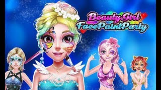 Beauty Girls Face Paint Party - Gameplay Casual Android Game screenshot 1