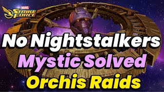 ORCHIS MYSTIC RAID GUIDE! ODIN & MEPHISTO DOMINATE! NO NIGHTSTALKERS NEEDED | MARVEL Strike Force