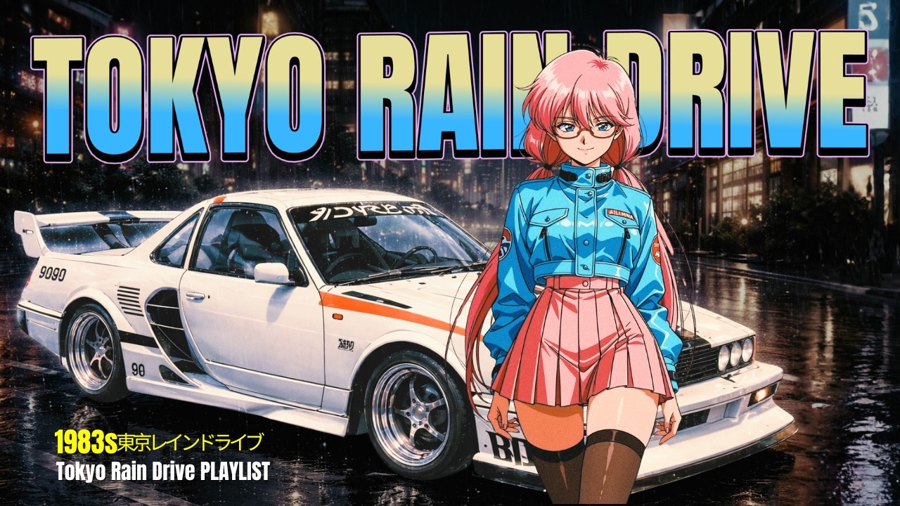 TOKYO RAIN DRIVE – 1986 City Pop Nights | 懐かしい日本シティポップ【Playlist 20】