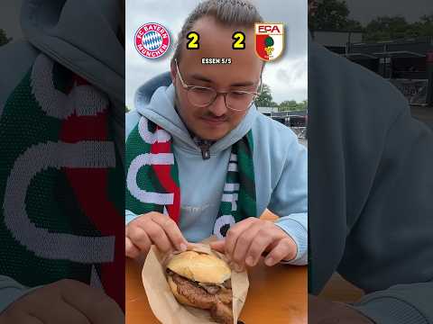 STADIONESSEN SHOWDOWN Wer gewinnt Augsburg vs Bayern shorts