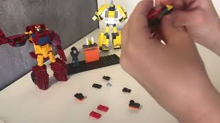 Как Сделать Трансформера  Дрифт Из Лего? Трансформеры Эпоха Истребления