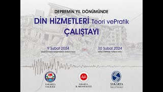 Depremin Yıl Dönümünde Din Hizmetleri Çalıştayı