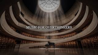 Music to Read, Study & Overthink in Silence ☕ Warm Neo-Classical Piano & Rain in the Ancient Stacks