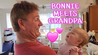 BONNIE GAVE GRANDPA TONS OF SMILES 💕😊