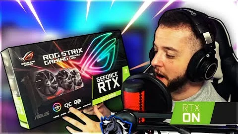 Desembalando a Poderosa placa de vídeo Asus GeForce RTX 2070 Super ROG Strix OC