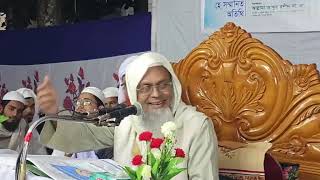 জামি'আ আশরাফিয়া  ডাবাইল  এর কুরআন ও খতমে বুখারী শরীফ উপলক্ষে দোয়া মাহফিলে বুখারী শরীফের আখেরি দরস