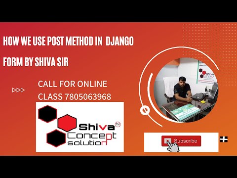 Django Form Elements Example using POST method by Shiva Sir,Django Forms Tutorial For Beginners