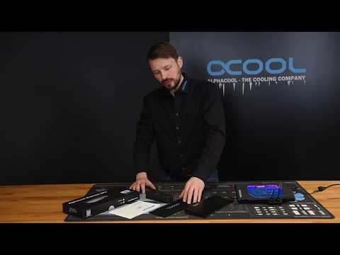 vendor video: Alphacool Eisblock GPX graphics card fullcover cooler with RGB