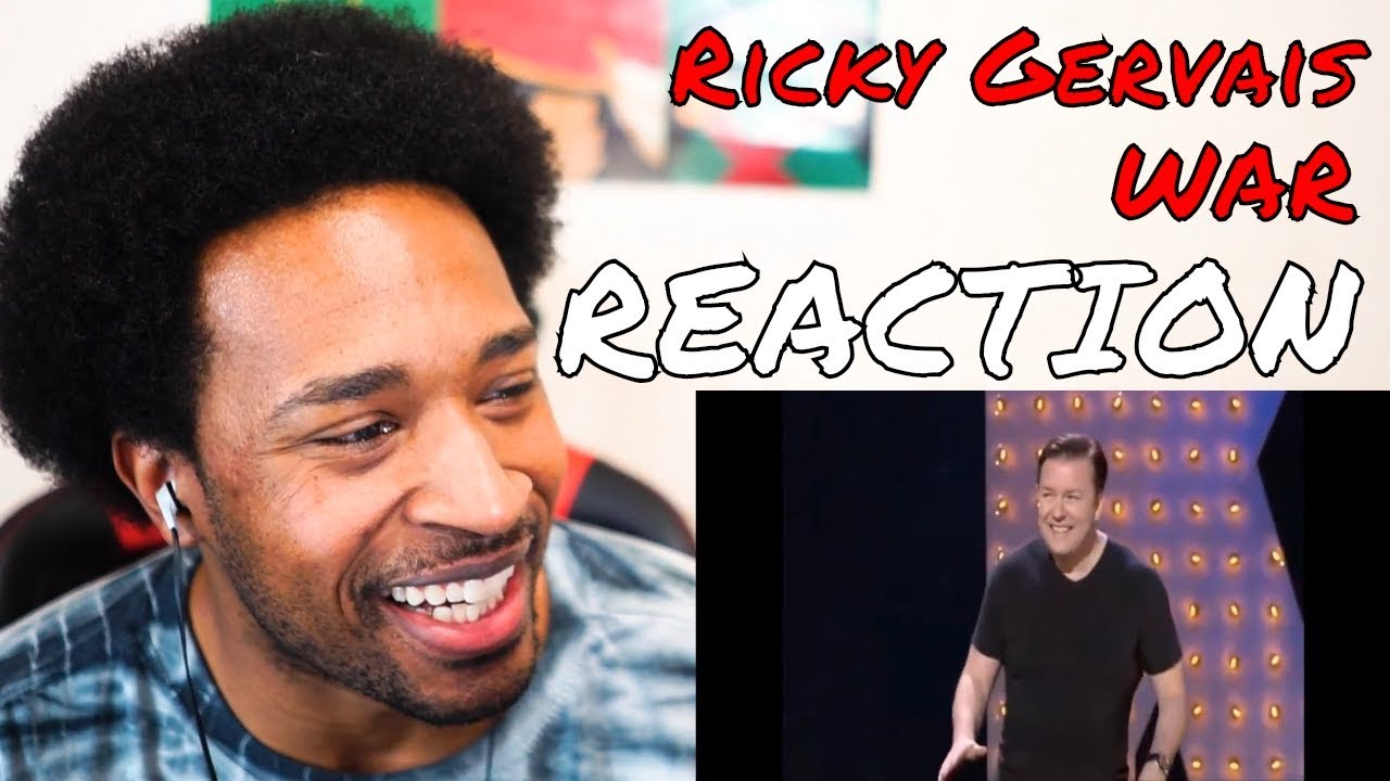 Ricky Gervais - War REACTION - DaVinci REACTS