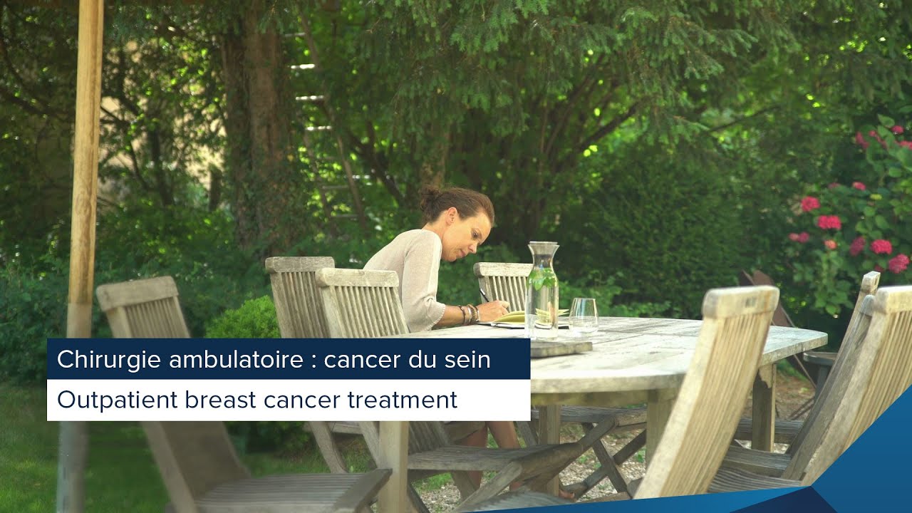 Le traitement du cancer du sein en chirurgie ambulatoire - Hôpital privé Jean Mermoz