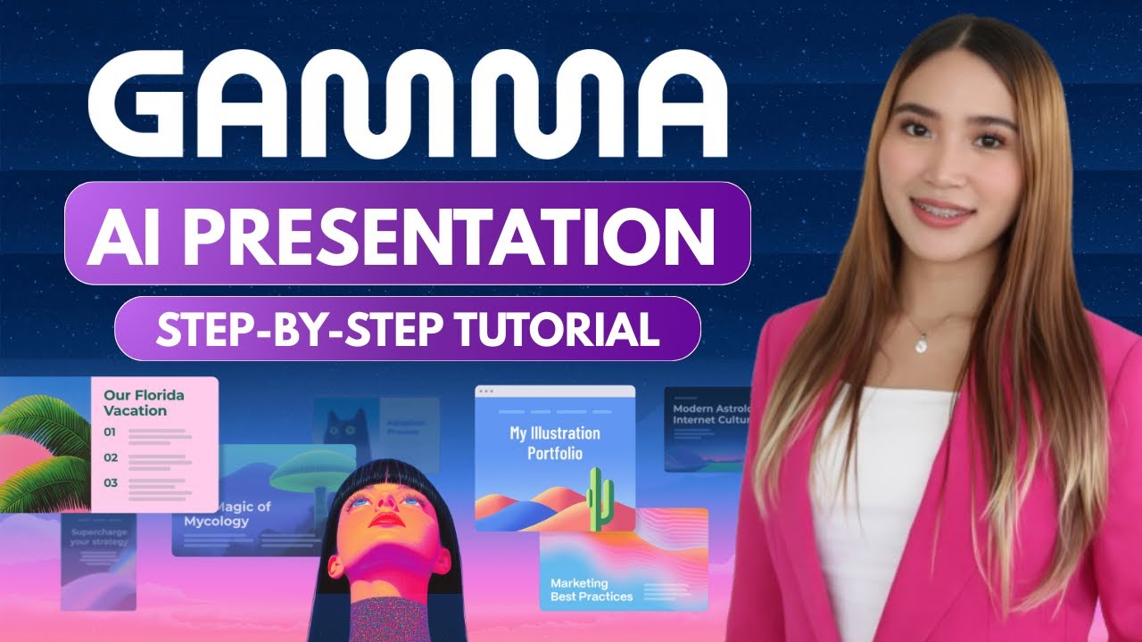 Как создавать презентации с помощью Gamma AI | Пошаговое руководство по Gamma для начинающих