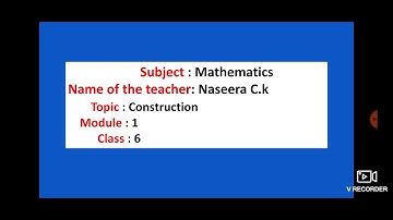 Grade 6 Ch 14 Practical Geometry Mod-1