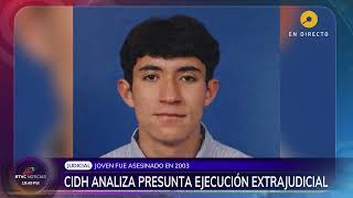 Tras 22 años, familiares de Manuel E. Guzmán denunciaron su ejecución extrajudicial ante la CIDH.