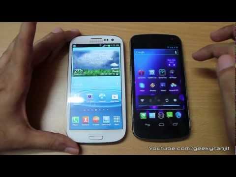 Video: Razlika Med Galaxy S3 (Galaxy S III) In Galaxy Nexus