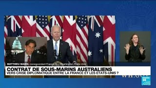 Contrats de sous-marins australiens : vers une crise diplomatique entre la France et les Etats-Unis