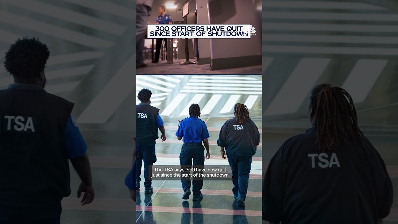 TSA officers quit amid partial government shutdown