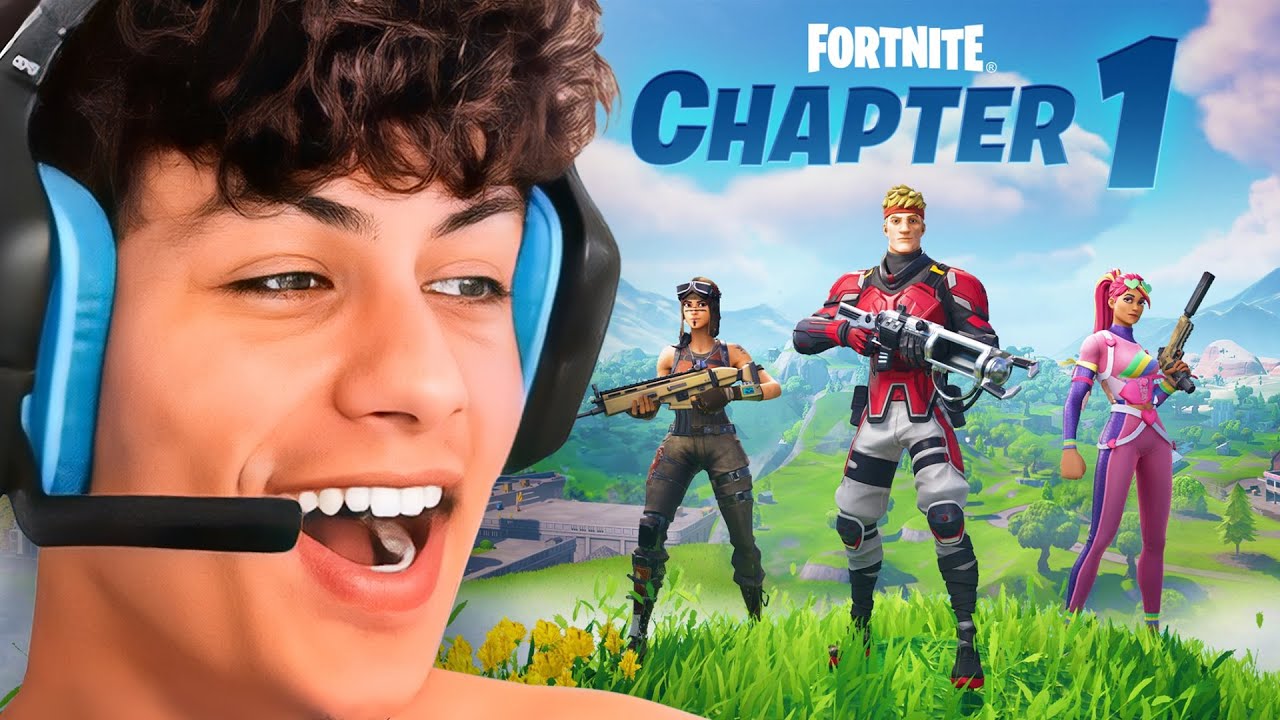 Stable Ronaldo Plays OG Fortnite For FIRST Time.. - YouTube