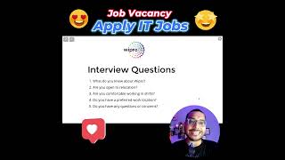 Wipro Elite Interview | Wipro HR Interview Questions | Wipro Elite Technical Interview | Job Vacancy