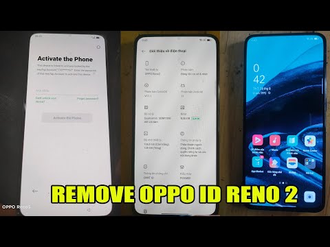Xóa Oppo id OPPO Reno 2 PCKM00 - Remove OPPO ID 2021