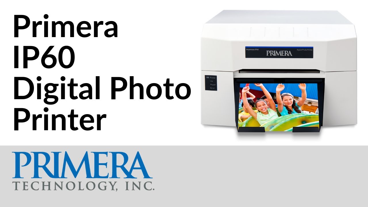 Impressa IP60 Digital Photo Printer - YouTube