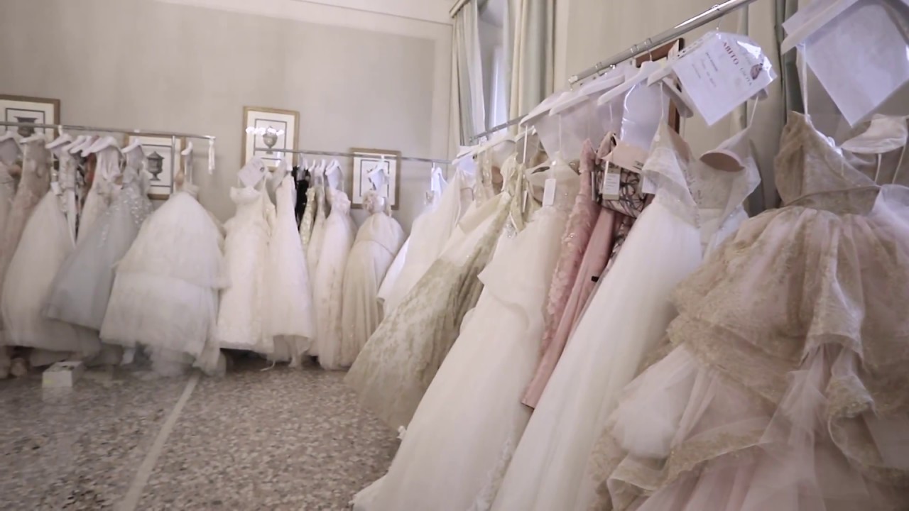 Emiliano Bengasi collezione 2018 sposa - sposo- Cerimonia Uomo/Donna Fashion Show Villa Bonaparte