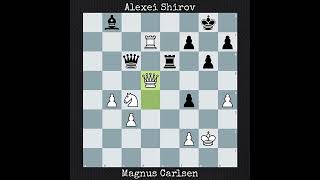 Magnus Carlsen vs Alexei Shirov | XXV SuperGM (2008)