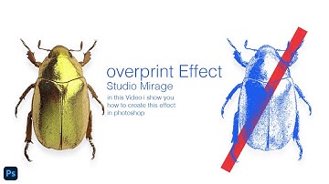 How to Create an Overprint Effect in Photoshop (Easy Tutorial)