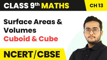 Cuboid & Cube - Surface Areas & Volumes | Class 9th Maths Chapter 13