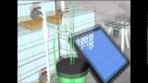 3D Animation of Solar CITIES 3-tank HDPE IBC biogas system