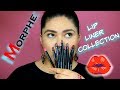 My MORPHE Lip Liner Collection!!! (plus lip swatches)