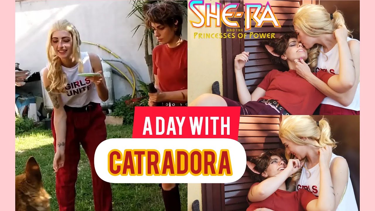 A Day with CATRADORA 💖🏳️‍🌈 [ SHE-RA Cosplay ]