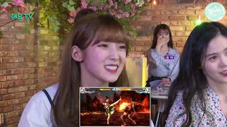 [ENG SUB] 180412 Heyo TV (Oh My Girl) - Tekken 7 Cut
