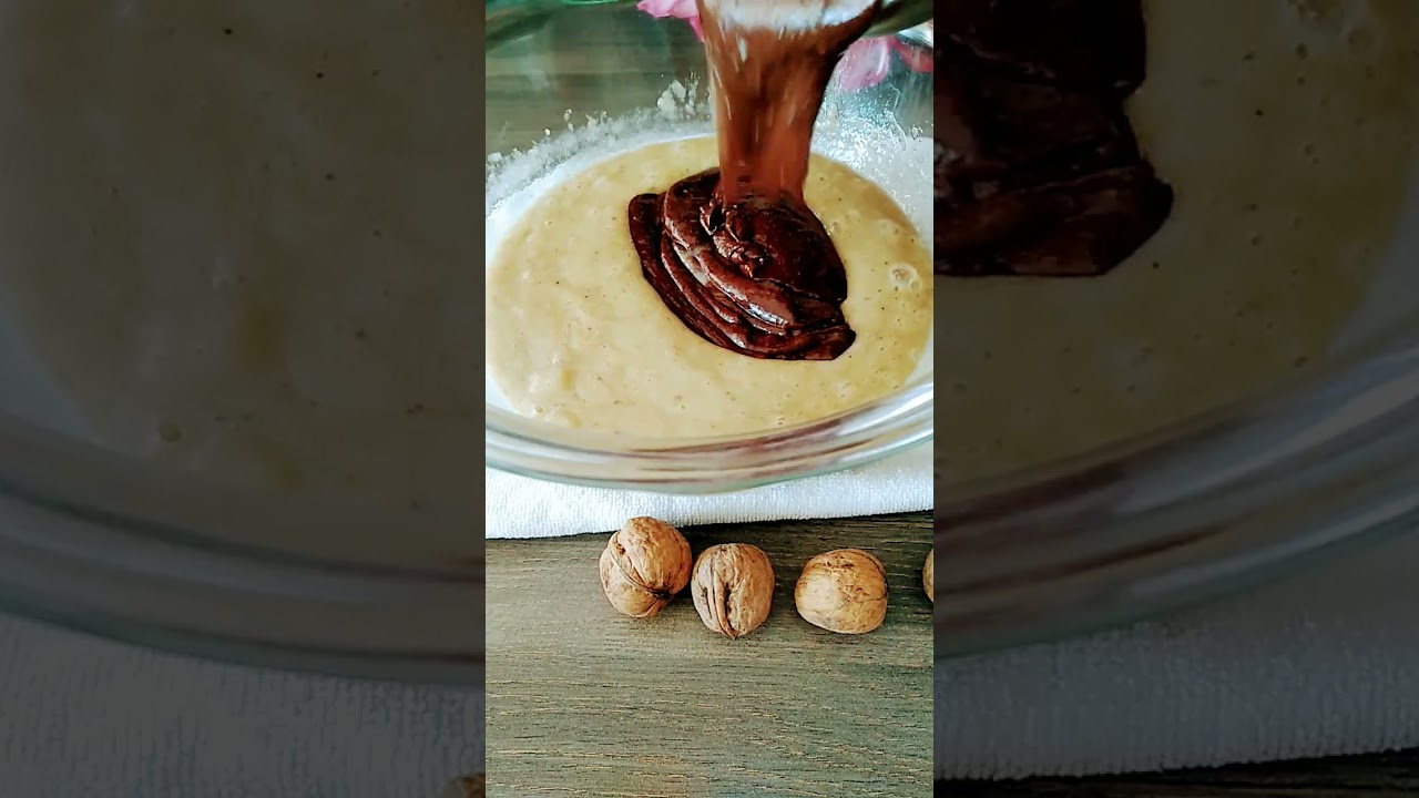 nefis muzlu çikolatalı kek #pratik #tatlı #lezzetli #youtube