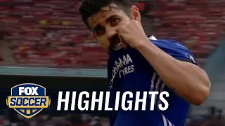 Diego Costa levels it for Chelsea | 2016-17 FA Cup Final Highlights