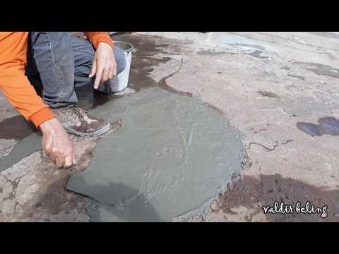 Vídeo: Como você repara o concreto sedimentado?