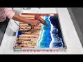 Luxurious 5000 ocean diy epoxy table  start to finish