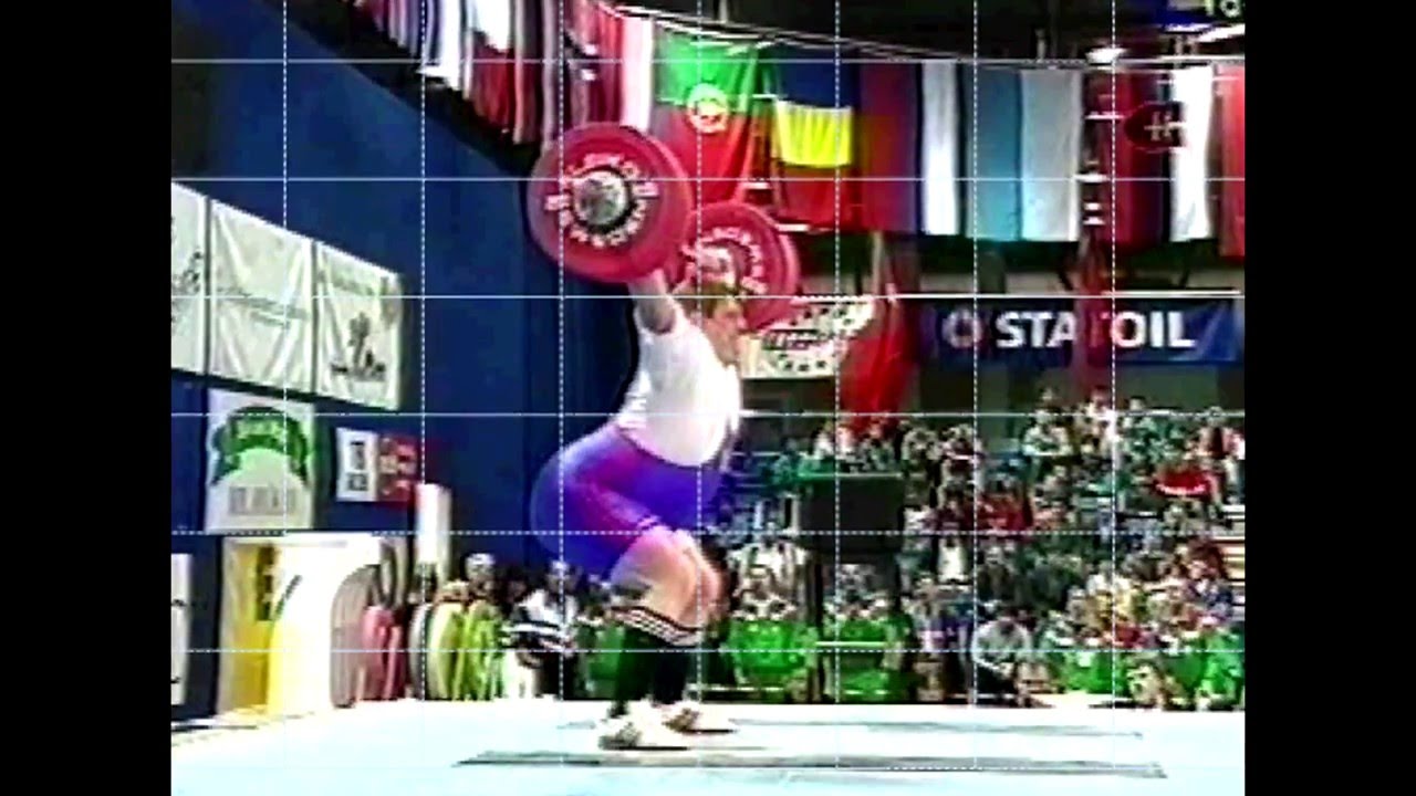 Leonid Taranenko.  Snatch 180kg 182,5kg (forty years old!! )