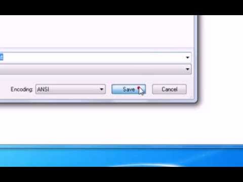 How to make a clock on notepad